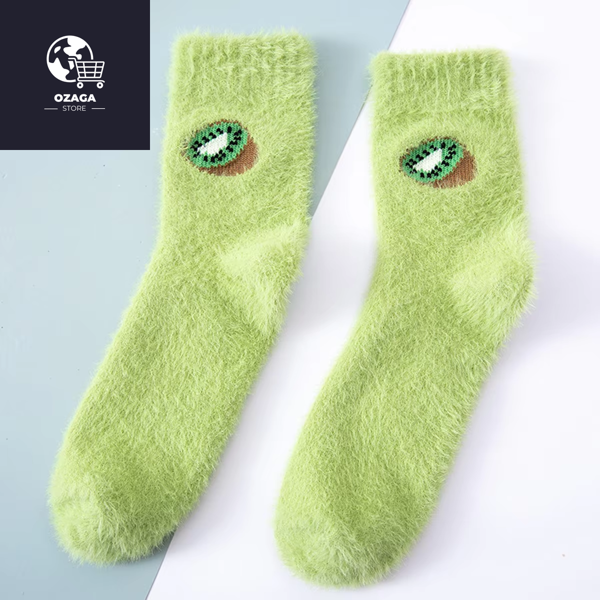 2 Pairs Cute Cow Spots Print Socks, Thickened & Warm Coral Fleece Socks, Women'S Stockings & Hosiery