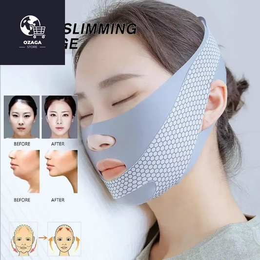 Facial Slimming Bandage for Double Chin Reduction and Relaxation - Sleep Face V Shaper