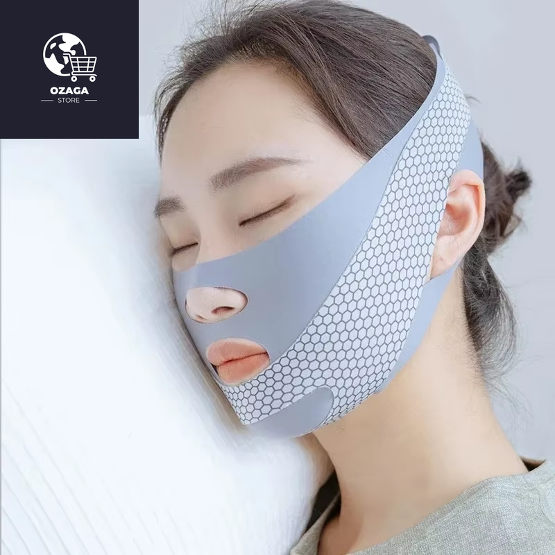 Facial Slimming Bandage for Double Chin Reduction and Relaxation - Sleep Face V Shaper