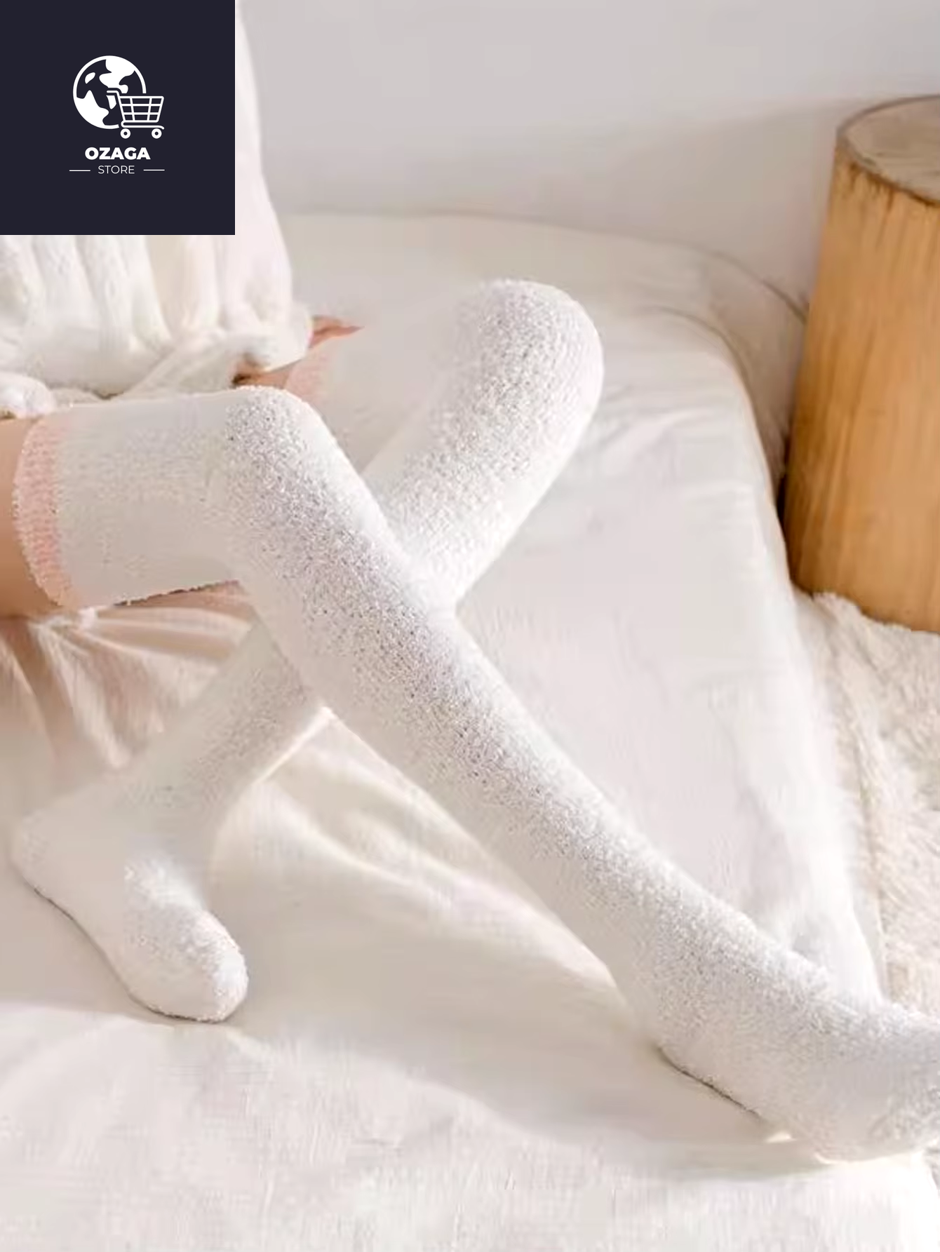 2 Pairs Cute Cow Spots Print Socks, Thickened & Warm Coral Fleece Socks, Women'S Stockings & Hosiery
