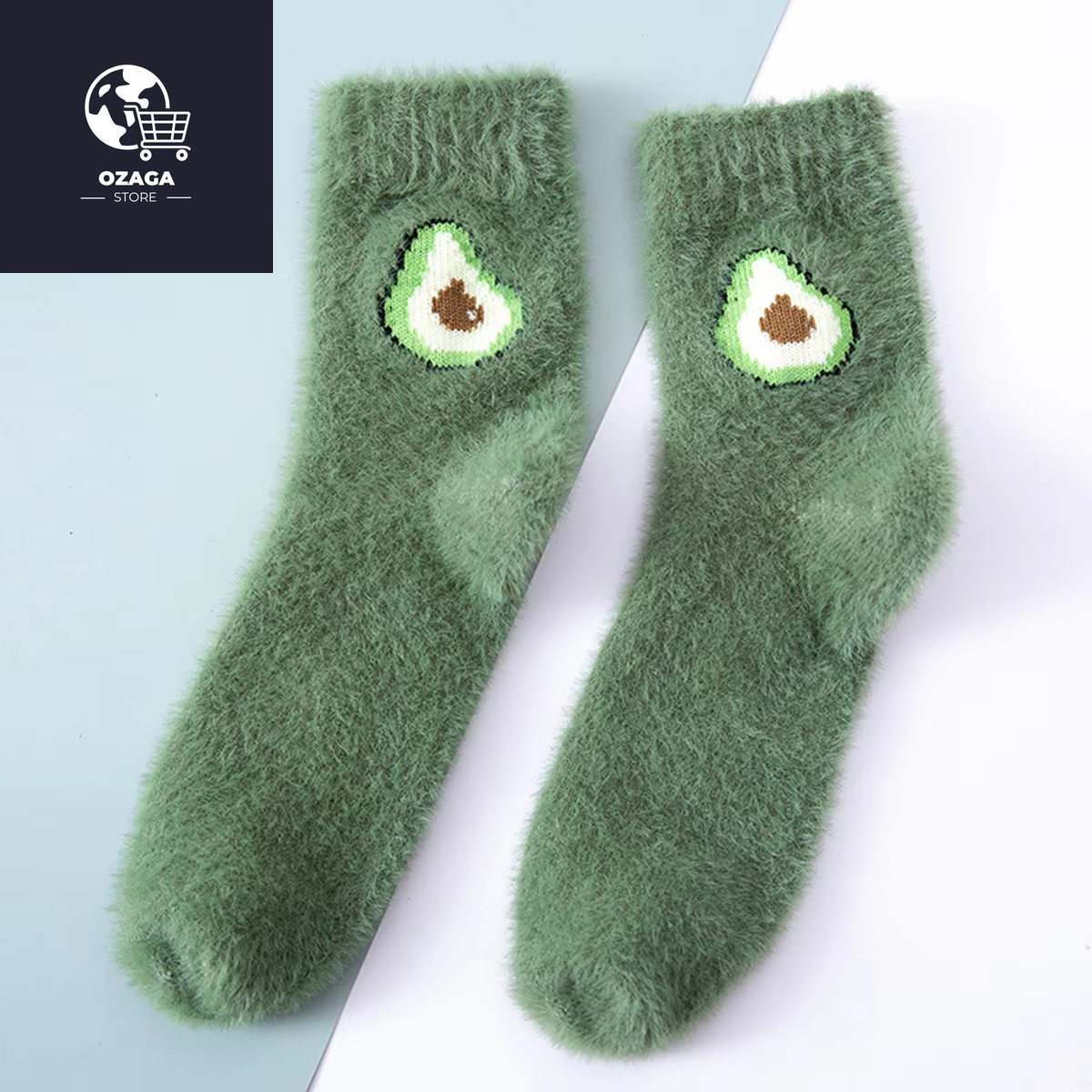 2 Pairs Cute Cow Spots Print Socks, Thickened & Warm Coral Fleece Socks, Women'S Stockings & Hosiery