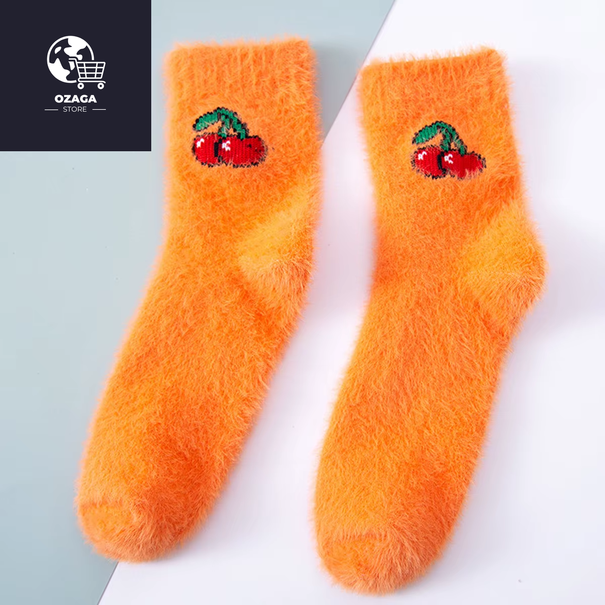 2 Pairs Cute Cow Spots Print Socks, Thickened & Warm Coral Fleece Socks, Women'S Stockings & Hosiery