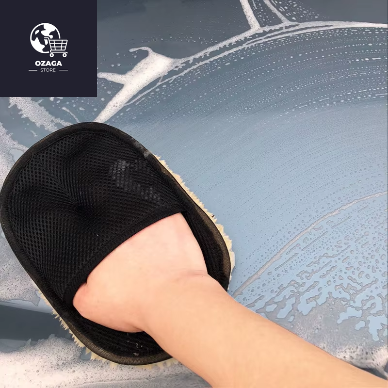 Microfiber Wool Soft Auto Car Washing Glove Cleaning Car Cleaning Glove Motorcycle Washer Care Car Paint Wash Care Tools