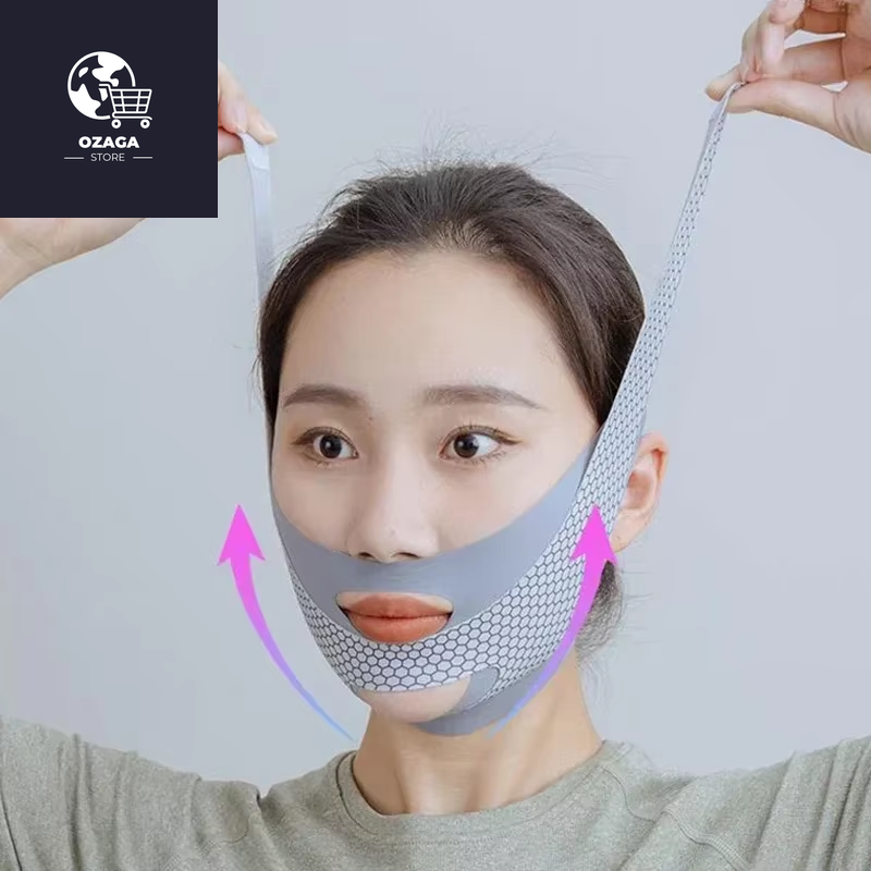 Facial Slimming Bandage for Double Chin Reduction and Relaxation - Sleep Face V Shaper