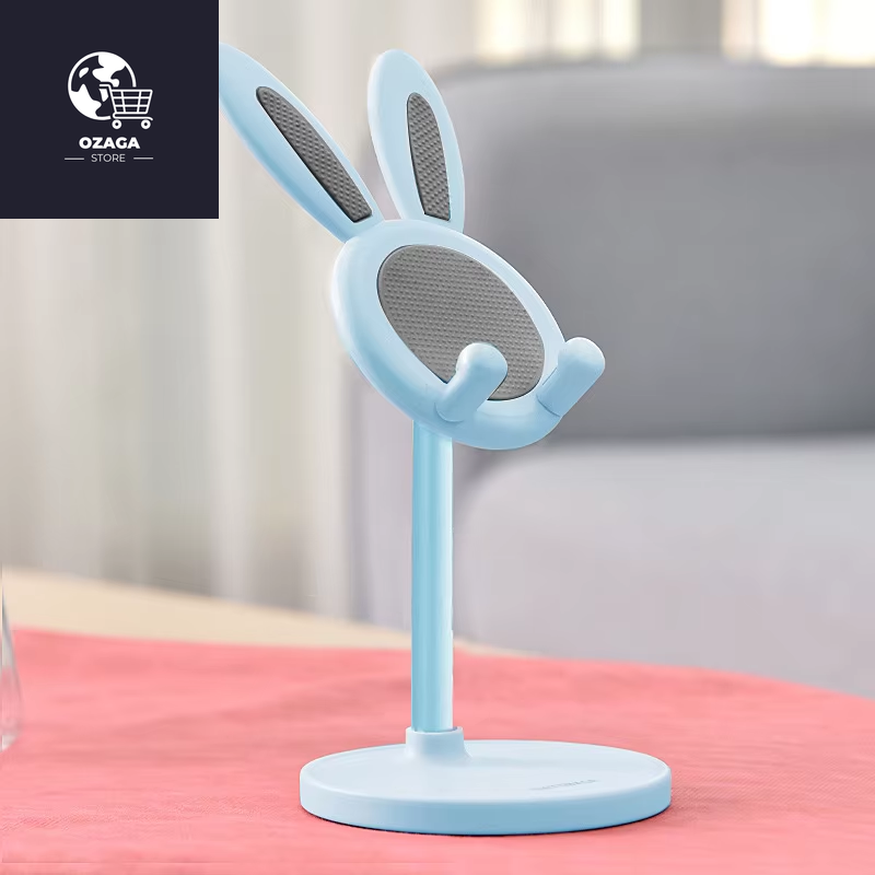The Cute Rabbit Mobile Phone Stand Desktop Can Lift and Adjust the Desktop Phone Accessories Phone Stand Phone Grip